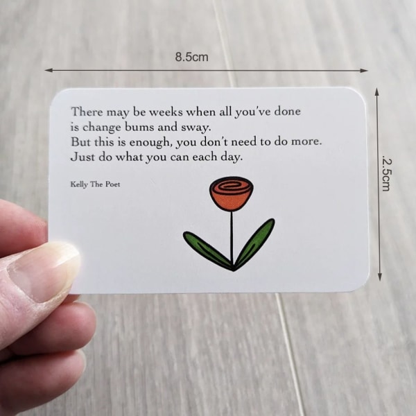 Mom Pocket Card Pack Collection of soothing words Mother's Day