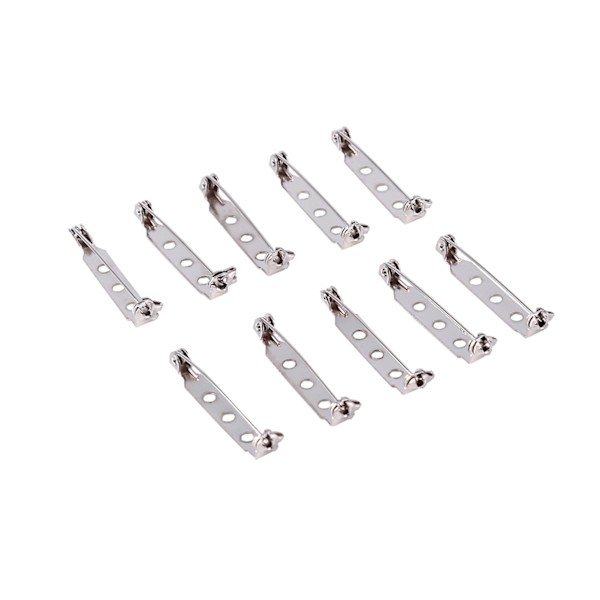50 stk. sikkerhetsnåler med rullelås for DIY-håndverk, 32 mm
