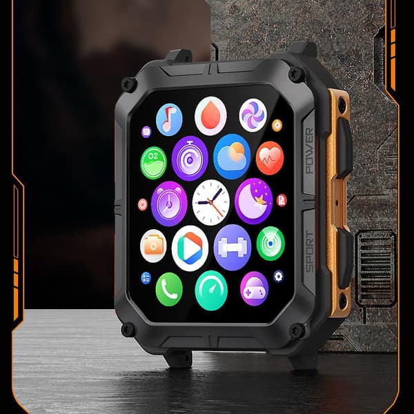 Ny C20pro Bluetooth-samtal Smartklocka Utomhus Tre Slitstark Sport