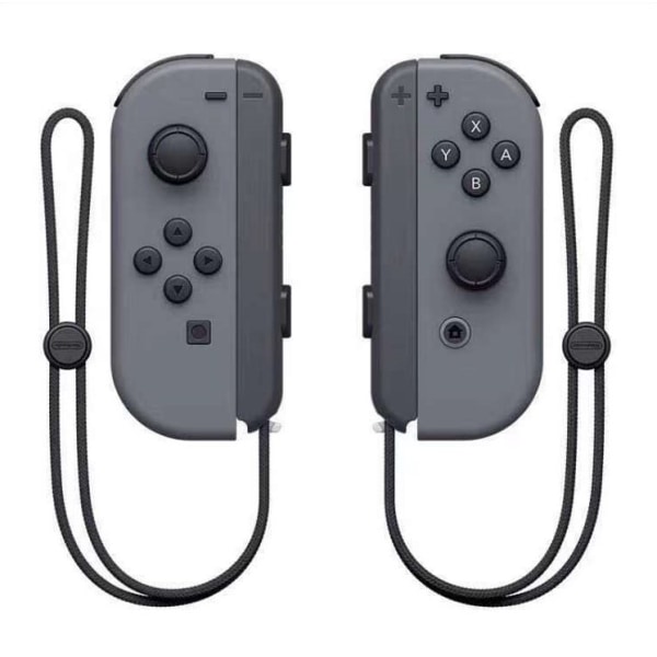 NS-kytkin vasemmalle ja oikealle kahvalle joycon-kahva kytkin bluetooth-kahva kauko-herätyksellä ja rannehihnalla Gray classic handle