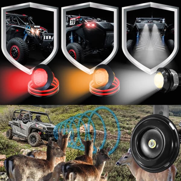 Universal ATV UTV Blinkersats Komplett Blinkersats Plug & Play