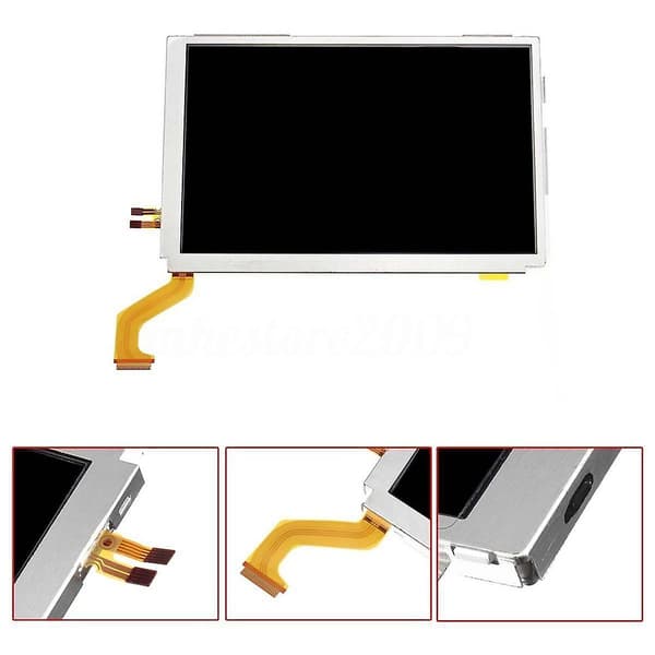 Erstatning Øvre Flex LCD Skjermdisplay for 3DS Reparasjonsdeler