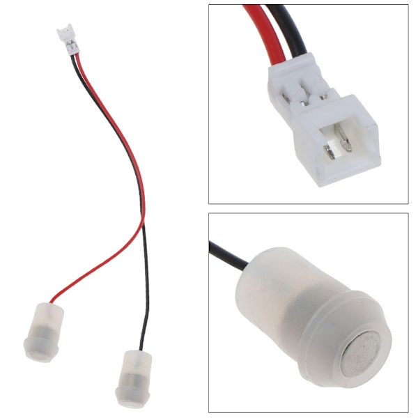 Universell 10 cm magnetisk 2-stifts JST 1,25 mm strömförsörjning för klockradio, leksak, LED-lampa, batterispår och mer