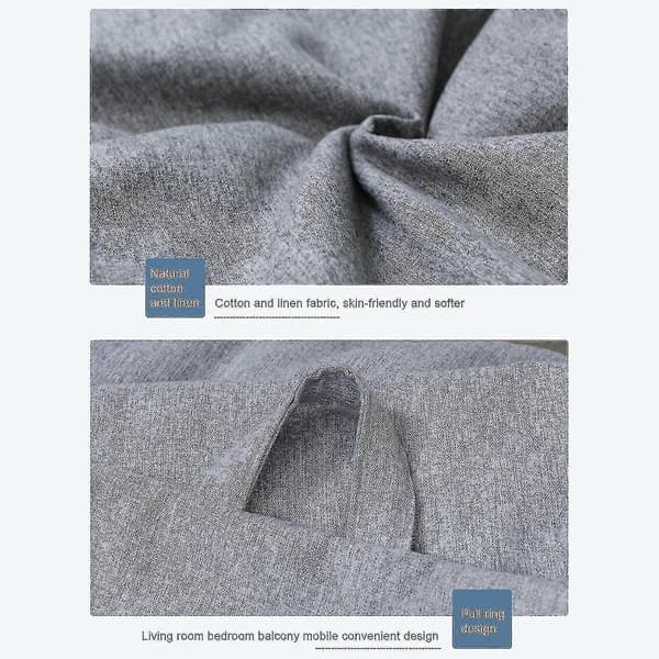 Store sækkestole med sofabetræk til indendørs brug, egnet til voksne og børn Khaki 100*120CM