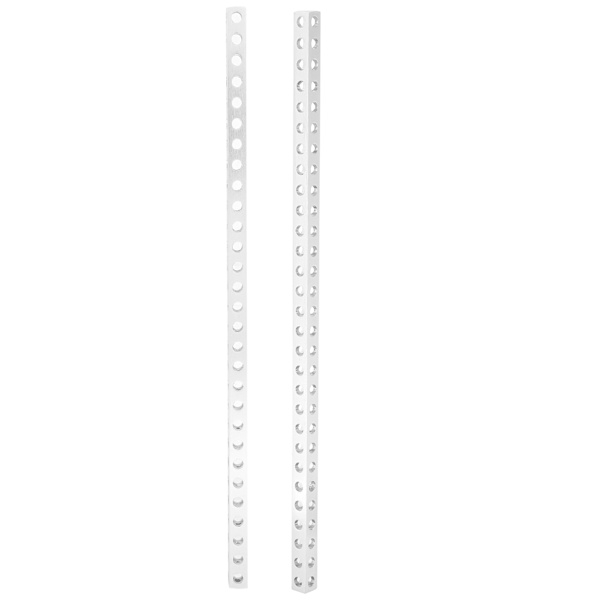 3106-0029-0232 29-reikäinen alumiininen neliökanava 8x8x232mm robotin lisävarusteet