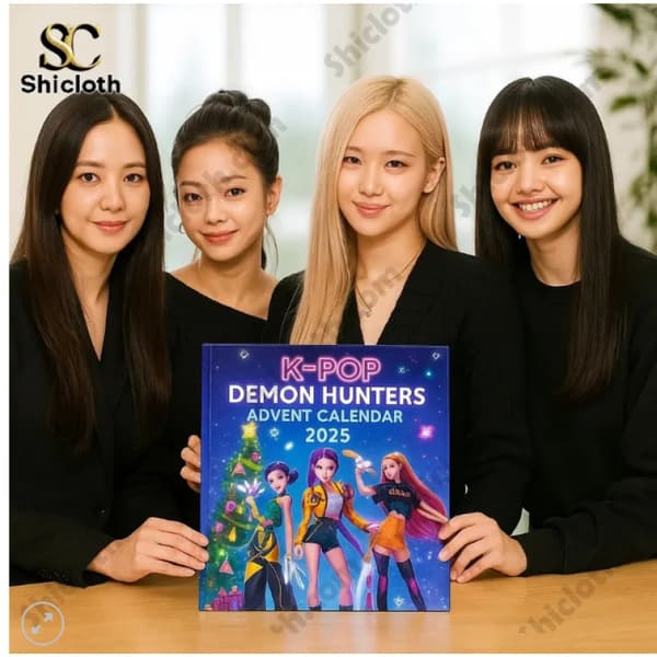 2025 Kpop Devil Hunter Julekalender Juletrepynt Akrylanheng