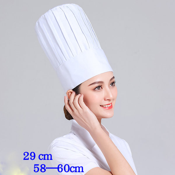 High Cotton Chef Hat Cooking Hats Kitchen Food Service Caps Adjustable