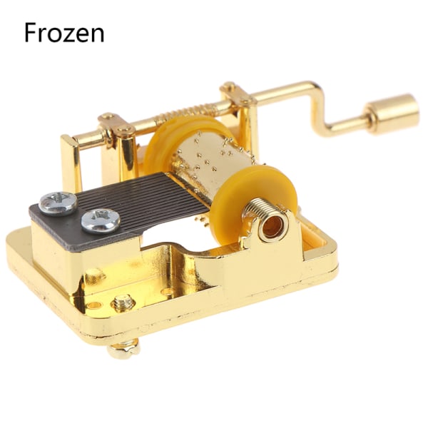 18 notes Hand cranked music box Mechanical musical movement Par