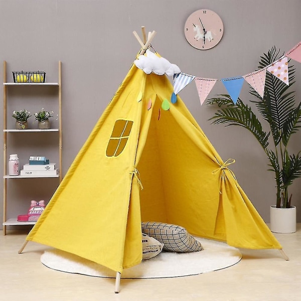 X Large tipi bomull Canvas Tält Playhouse