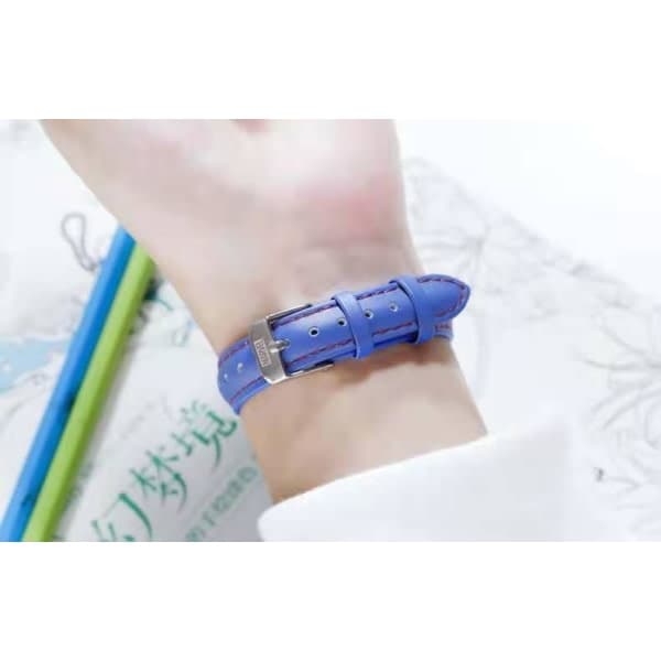 Barneklokke blå spiderman analog armbåndsur