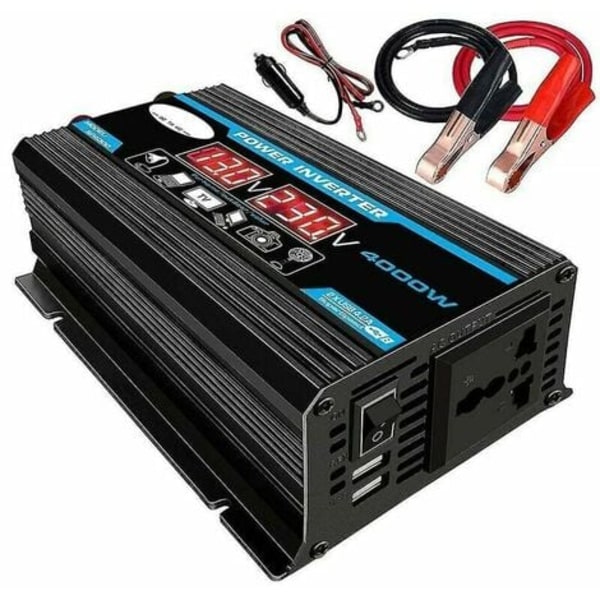 4000W ren sinusvågsomvandlare 12V 220V sinusvågsomvandlare
