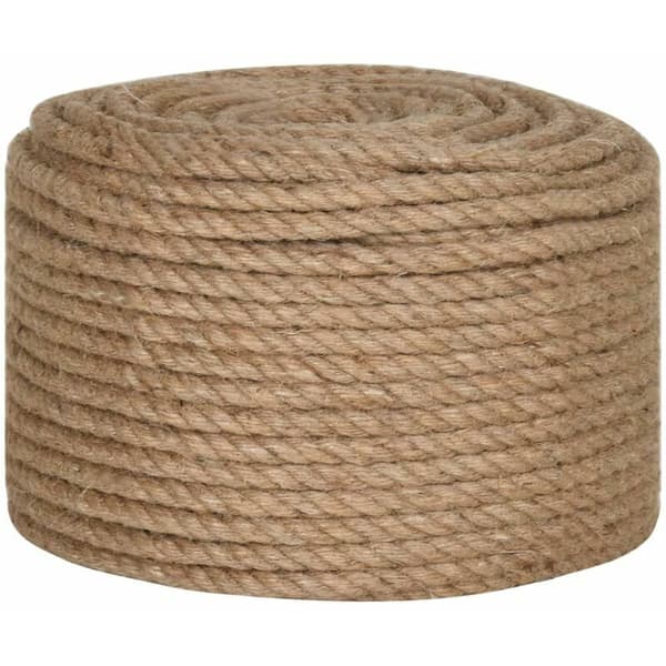 Jute reb 50 m lang 10 mm tyk