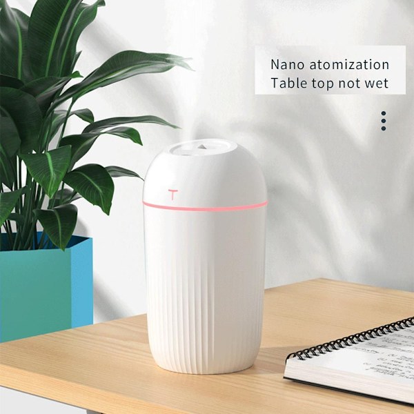 420 ml luftfukter aroma diffuser HVIT white