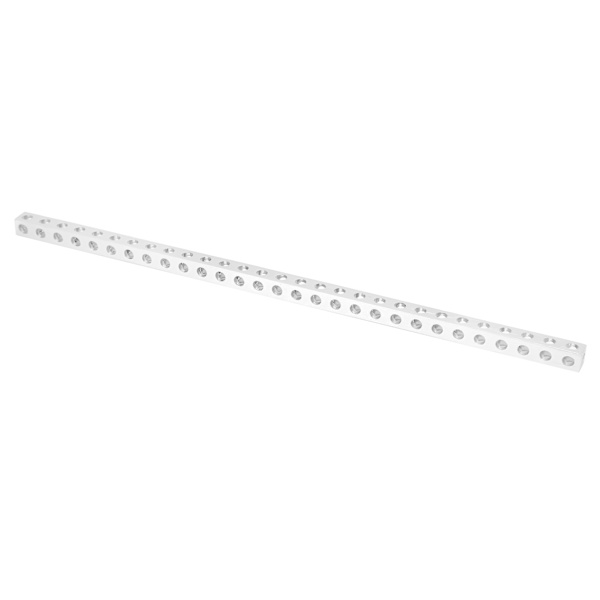 3106-0029-0232 29-reikäinen alumiininen neliökanava 8x8x232mm robotin lisävarusteet