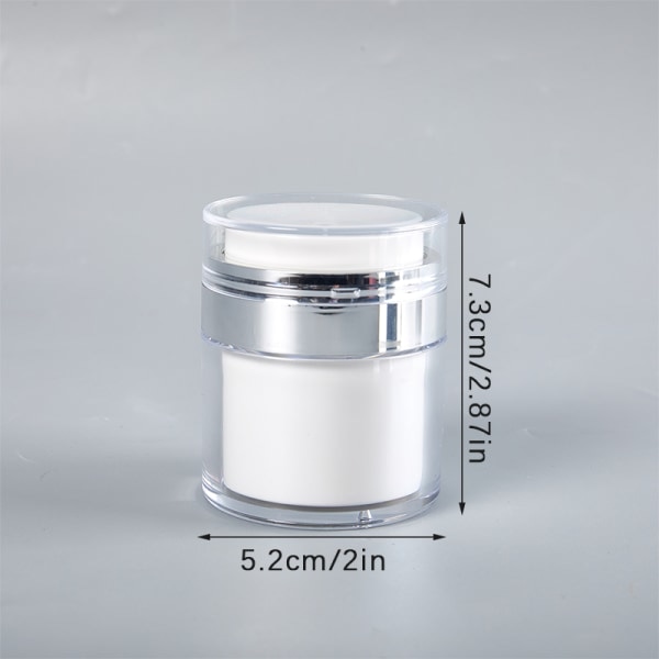 15/30/50 ml tyhjiöilmapumppupurkit Kosmetiikkasäiliö 30ML