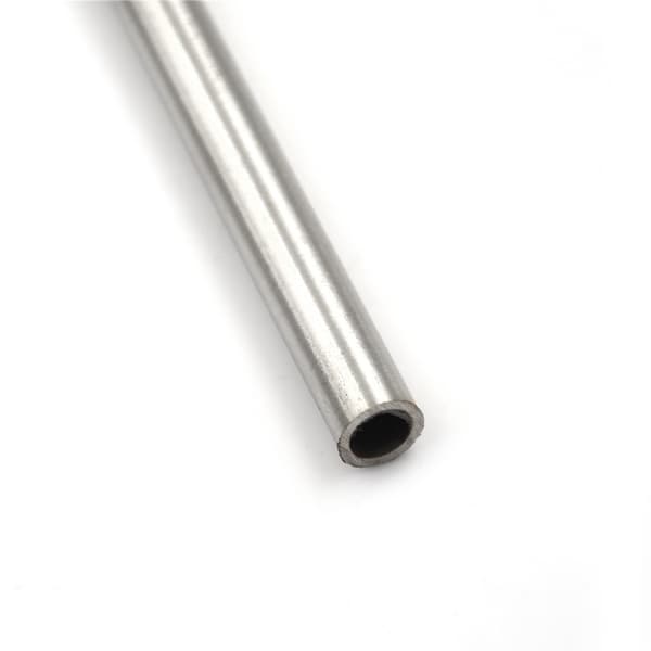 304 rustfritt stål kapillarrør OD 10mm x 8mm ID, lengde 250