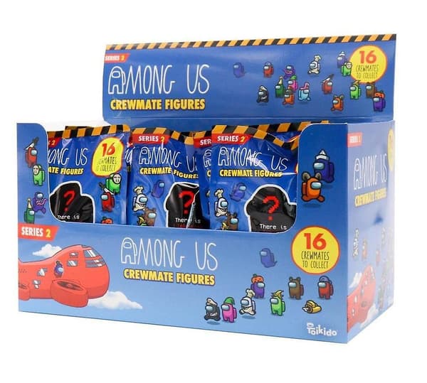 6-pack Among Us Besättningsfigur Mysteriepåse S2