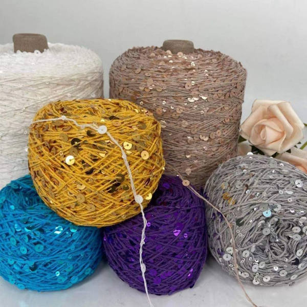 Bomuldsgarn Sequin Garn 04 04 4 4