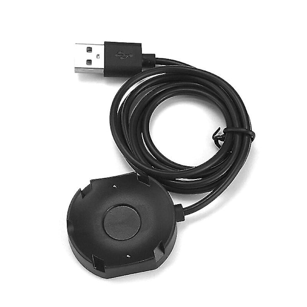 1 m USB-latauskaapeli Nokia Steel Hr -älykellolle, jossa liukumaton silikonialusta, 1 kpl älytarvikkeita (ilman kelloa)