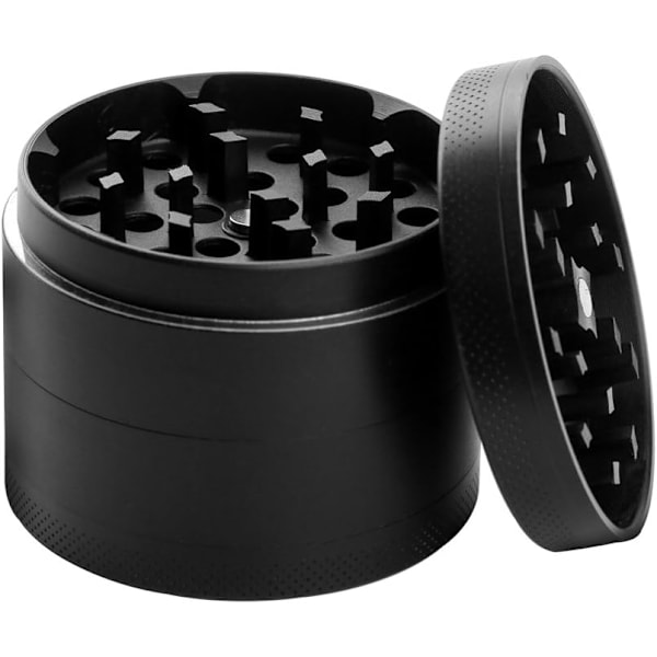 Urte Kverner, Kvern for Tørr Urter Bærbar Sink Legering Metall Kvern