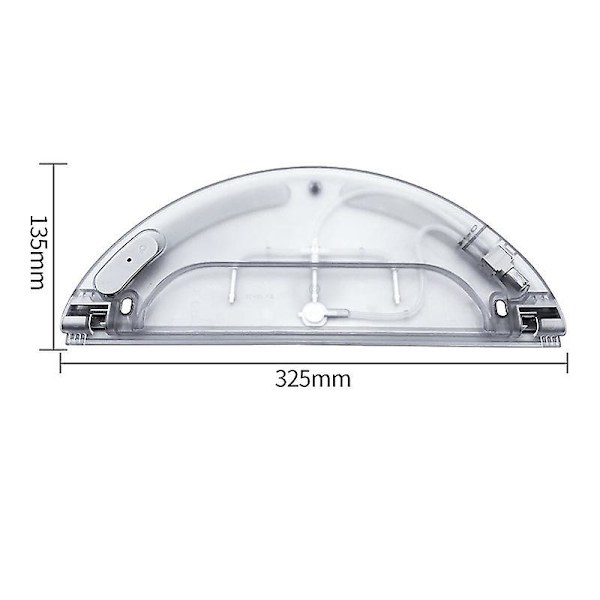 Til Mijia 1c udskiftning elektrisk styret vandtank & hovedsidebørste moppeklud til Xiaomi Mijia 1c / Stytj01zhm
