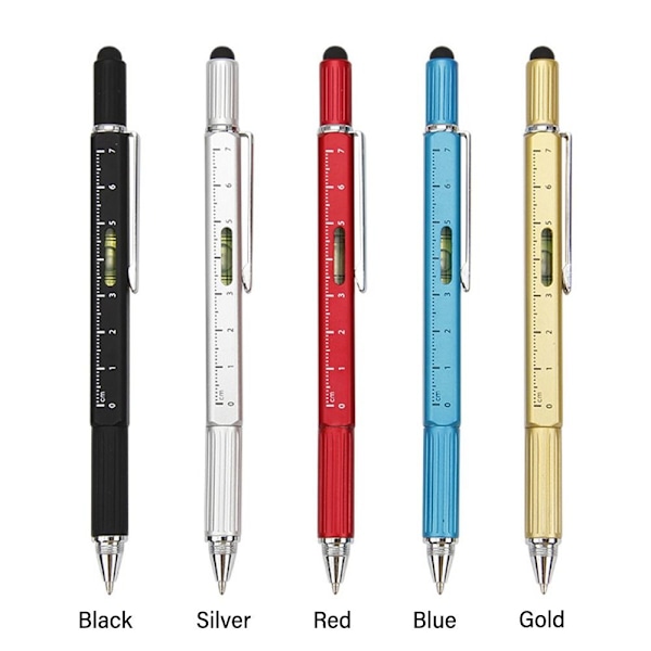 Multifunktionell verktygspenna Kulspetspenna 5PCS REFILL 5PCS REFILL 5PCS Refill 5PCS Refill