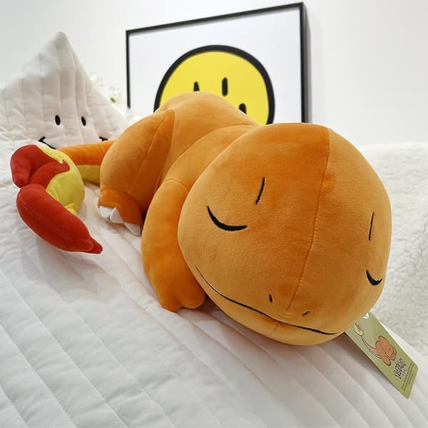 Kudde - Sovserie - Charmander 35cm - Äkta Auktoriserad med Anti-Förfalskningsetikett