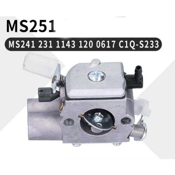 Forgasser til Stihl ms251 MS241 231 1143 120 0617 ZAMA C1Q-S233