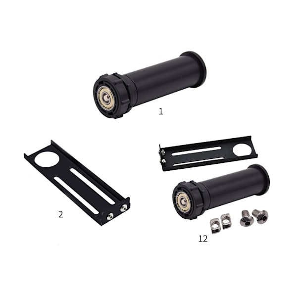 3D-printerholder Filament-holder til spolebeslag Opgraderet med roterende leje til Ender-3 Ender-3 V2 CR10S 0.18 1 2