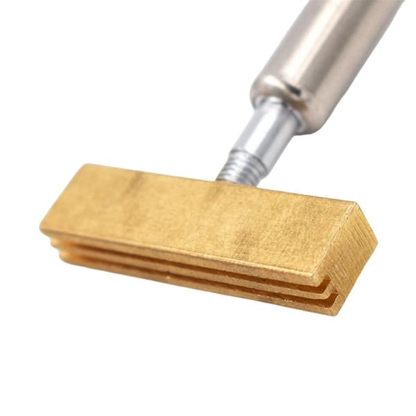 60w loddekolbe T-bar Bonding loddekolbe sæt til Lcd Display Pixel Reparation Bærbar Tin Svejse