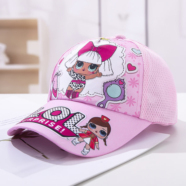 LOL Surprise Mesh Baseball Cap Cap Sommerhatt Barn Jente Gutt LOL Surprise