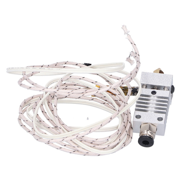 Hotend Ekstruder Kit til Ender 3 CR10/CR-10S 3D Printer Udskiftningstilbehør 1.75/0.4mm24V