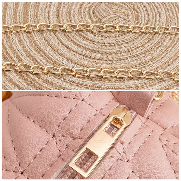 Mode Kvinder Piger Skuldertasker Kædetasker pink pink