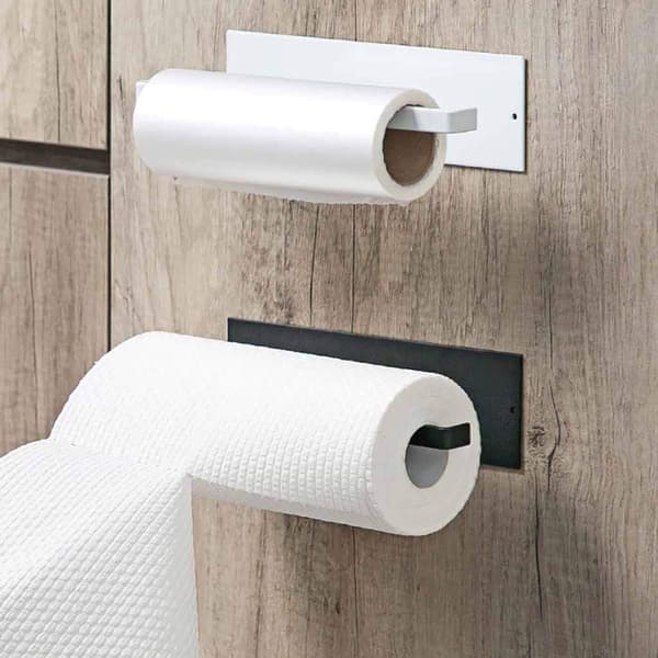 Keittiöpaperiteline ilman porausta, keittiöpaperiteline seinälle