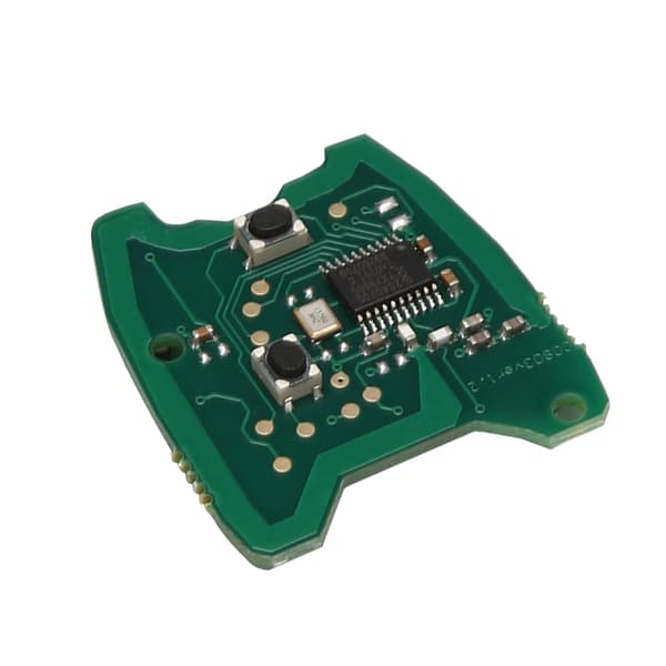 433mhz 2-knapps fjernkontroll kretskort for 307/2000-2017 73373067c