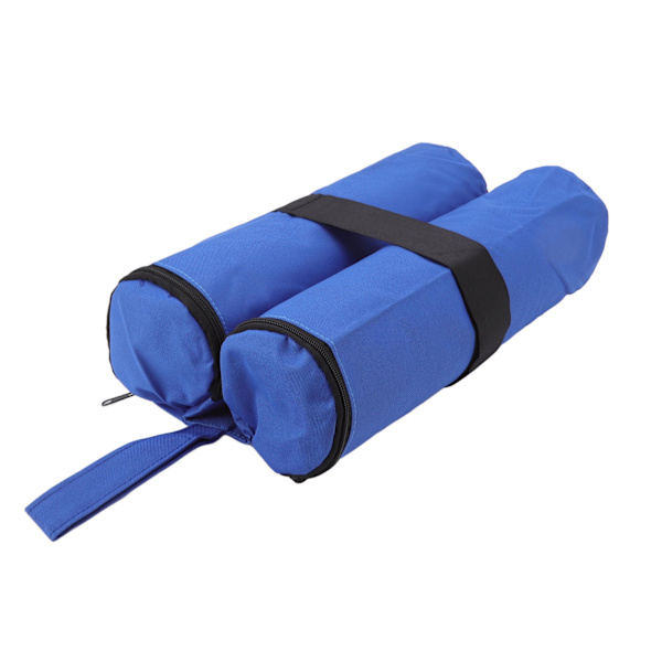 Telt Sandbag Borrelås Design Telt Vekt Bag Faste Sandsekker for Utendørs Telt Markiser Sol Parasoller Blå 0.3