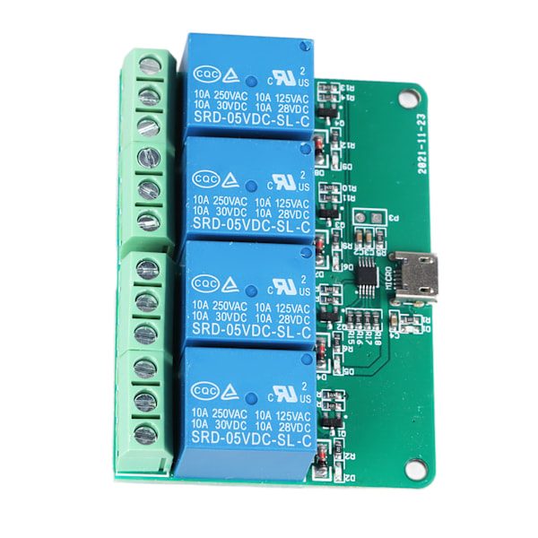 DC 36V HID USB-kontrollerrelémodul Driverless datamaskin PC-kontrollerrelémodul Utvidelseskort