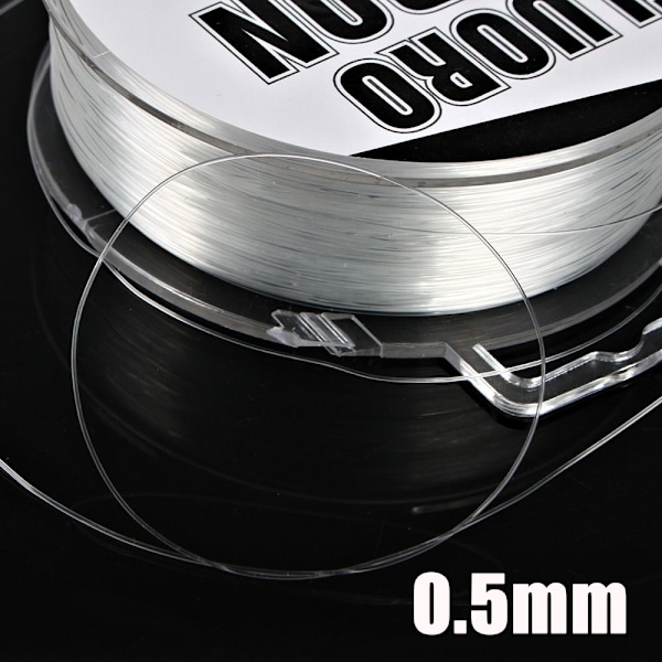 300M FluoroCarbon kalastuslanka Vahva lanka DIA.-0.5MM Dia.-0.5mm