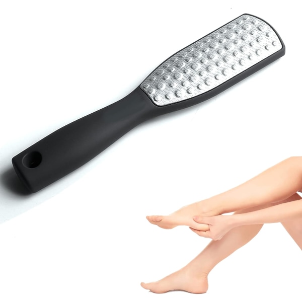 Callus Remover Foot Files, 2 in 1 Foot Scraper Foot Calluses Foot Scrubber, Stainless Steel Foot Scraper for Pedicure for Dead Skin, Hard Skin, etc