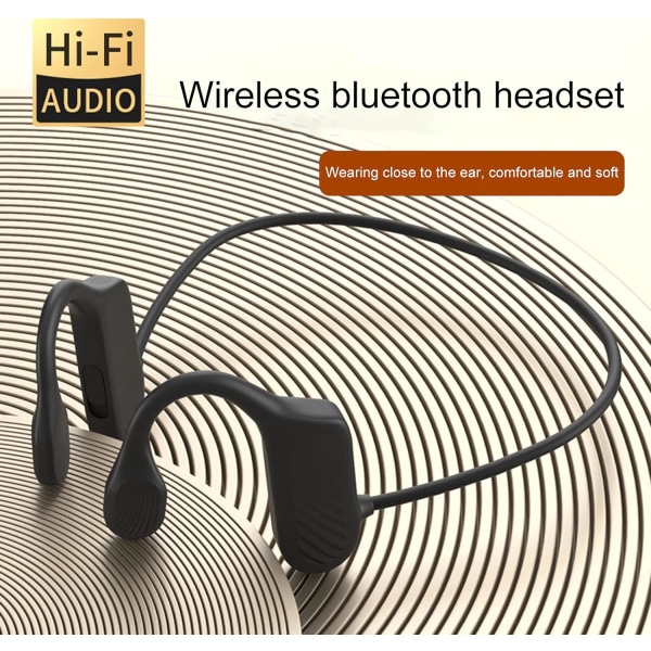 Luujohtavat kuulokkeet - BL09 Bluetooth-kuulokkeet IPX5 - Musta