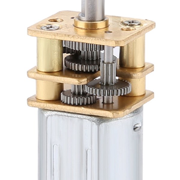 Uusi N20 DC3V 6V 12V 50-2000RPM nopeudenvaihdemoottori metallivaihteistolla