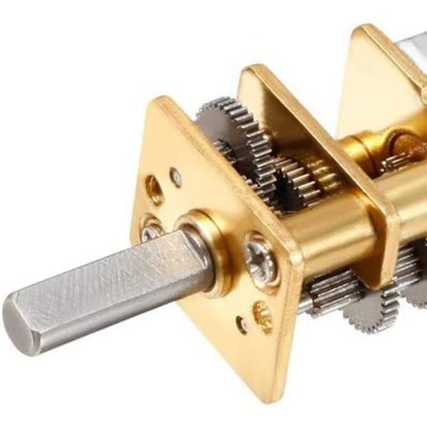 Mini DC 6/12V 50/200/300 RPM nopeusvaihdemoottori N20-metallivaihteistolla