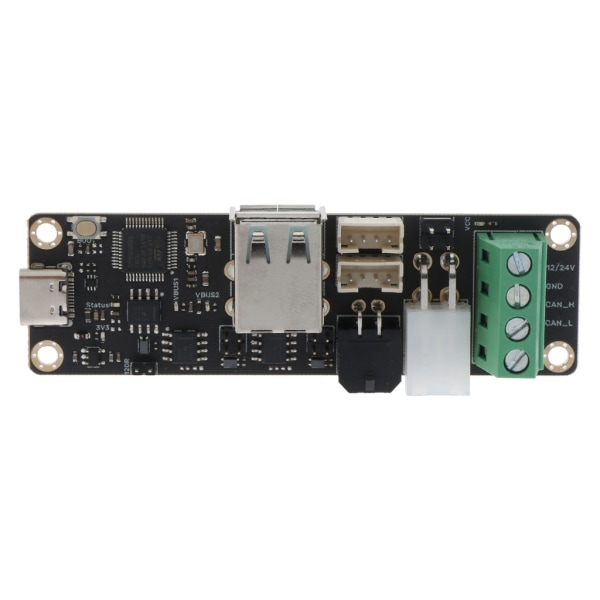 BIGTREETECH U2C-modulen har CAN-grensesnitt som kan kobles til Raspberry Pi-skriverdeler for EBB36 EBB42 3D-utskrift 0.06 U2C 2.1