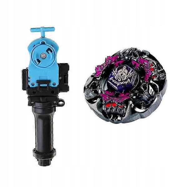 Beyblade 4d System Metal Fusion Bb80 Med Affyrer Og Affyrergreb svart