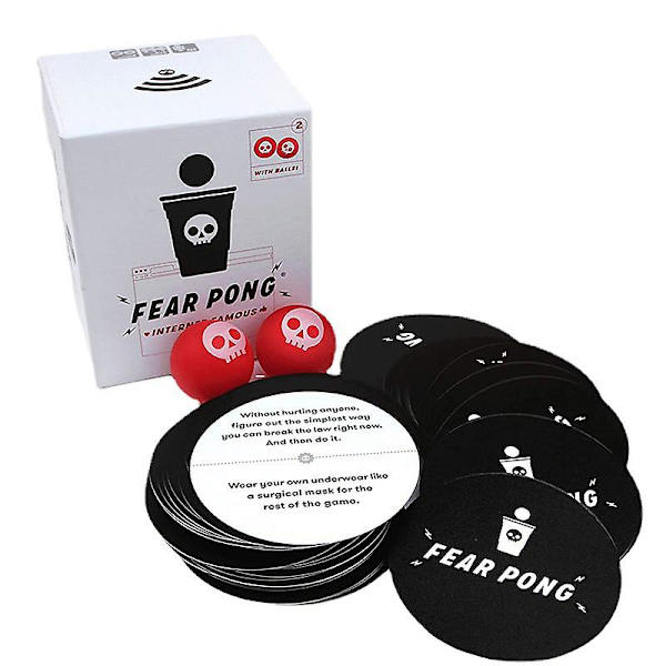 Fear Pong Adventure Englanninkielinen versio Party Casual -lautapeli