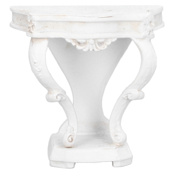 1:12 Miniatyr Sido-Bord i Resin Rococo Dukkhus Sido-Skåp för Dukkhus Vardagsrum