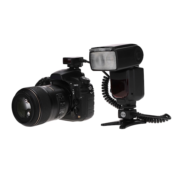 TTL Off-Camera Blixt Synkkabel för Nikon Hot Shoe 0.8m Fototillbehör