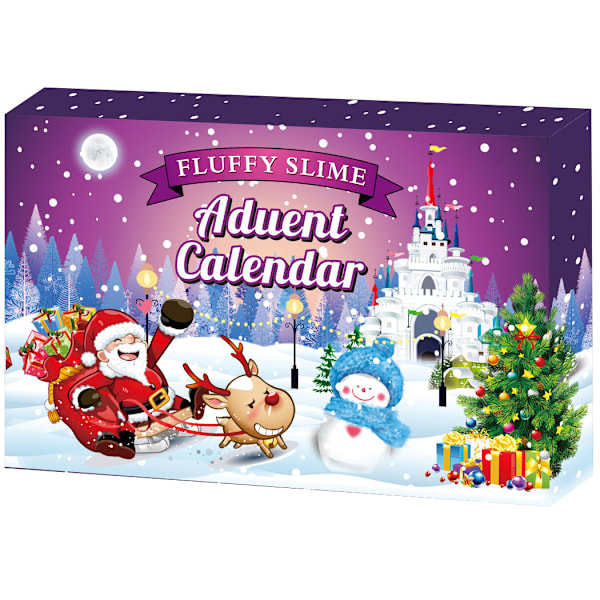 Christmas Countdown Blind Box Snowman Foam Advent Calendar Toy Blind Box Present