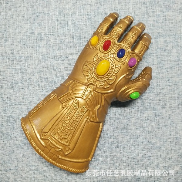 Lysende hansker Avengers Infinity War Infinity Gauntlet LED Lys Thanos LED Hansker Cosplay Rekvisitt Barn Hansker Marvel Barn Cos