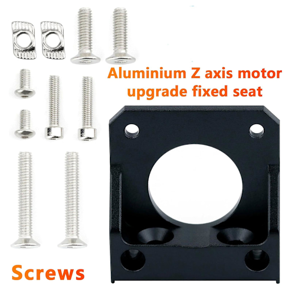 3D-printer steppermotor Z-akse opgraderingsinstallationsbeslag i aluminiumlegering, egnet til Ender3-v2, Ender 3 Pro-printer